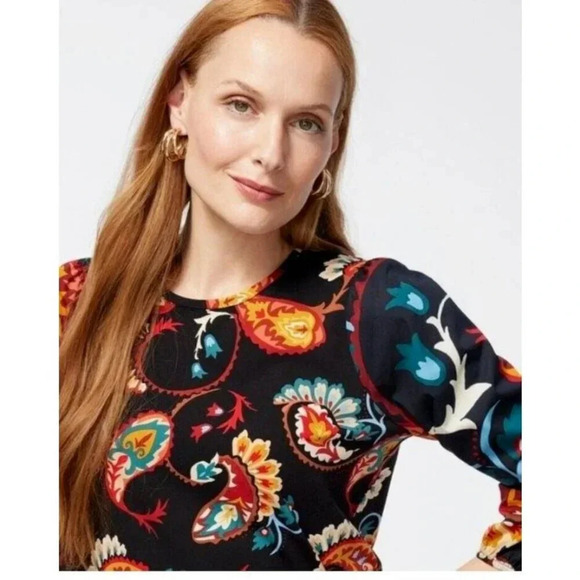 Chico's Top Blouse Size Large Multicolor Long Sleeve Pullover For Women - Picture 2 of 11